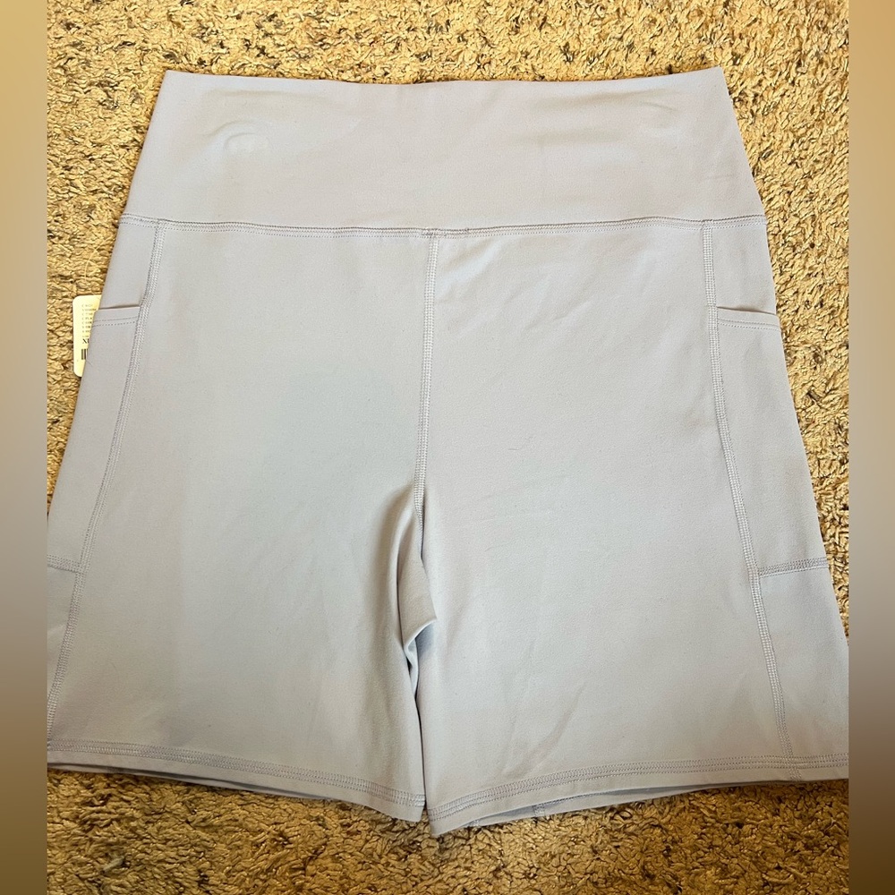 NWT Free People Movement XL Better Pocket Bike Shorts Lavender Light Purple - Picture 7 of 10